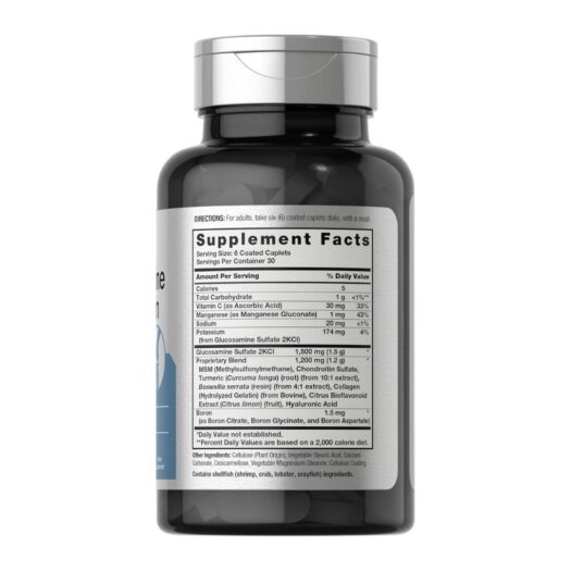 Horbaach. Glucosamina, Condroitina, MSM, Colágeno, Ácido Hialurónico, Cúrcuma, Boswellia + Borón - 180 tabletas por frasco. - Image 2