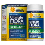 Renew Life. Advanced Biome Care Probiotic 100 billones 27 cepas - 30 cápsulas vegetarianas por frasco